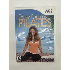 Daisy Fuentes Pilates Nintendo Wii Sega With Manual CIB